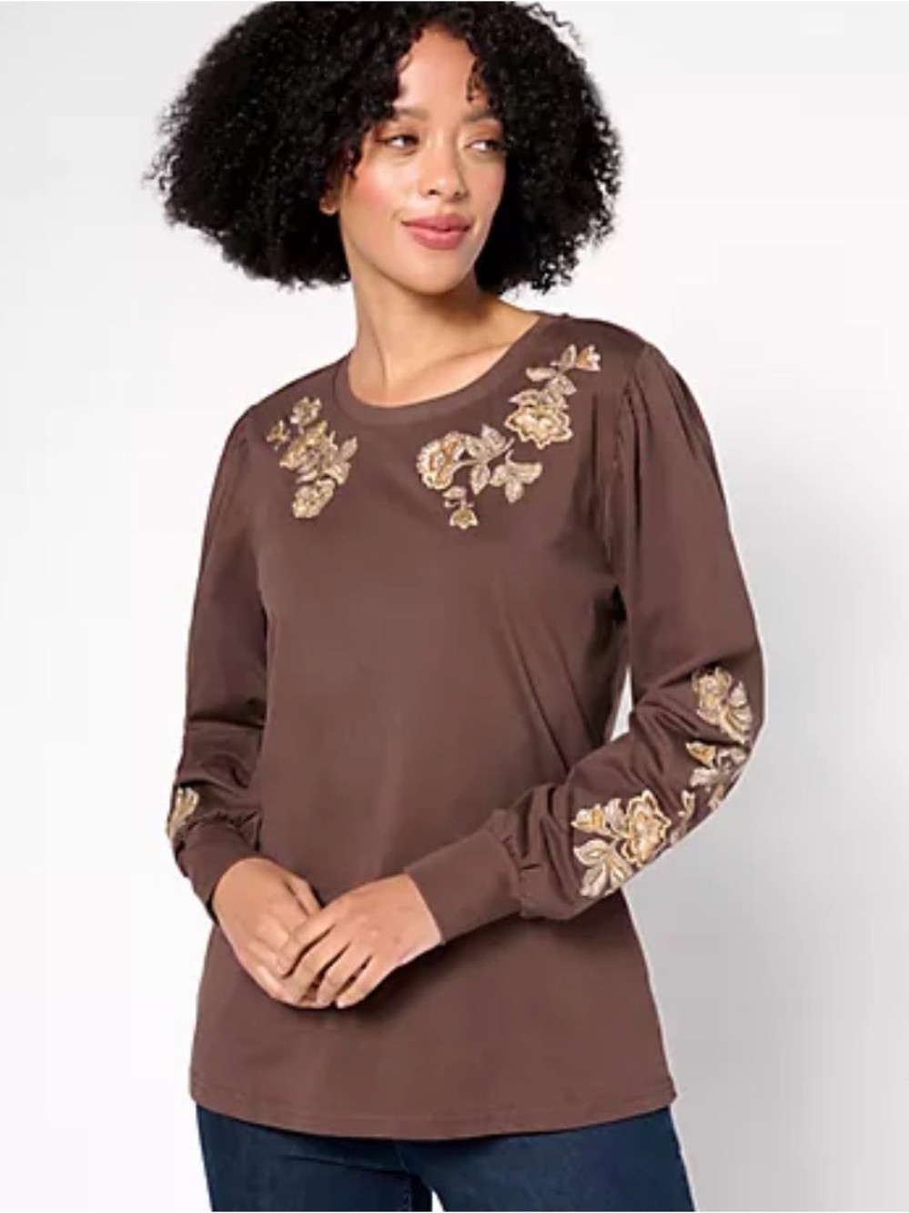 Driftwood Clare Long Sleeve Crew Neck Shirt
Boho
Embroidered
Cottagecore
Medium